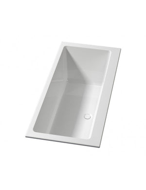 RIHO RETHINK CUBIC WALL vasca da bagno in acrilico 180x80 cm