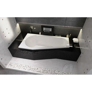 RIHO DELTA vasca da bagno angolare destra in acrilico 150x80 cm