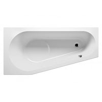 RIHO DELTA vasca da bagno angolare destra in acrilico 150x80 cm
