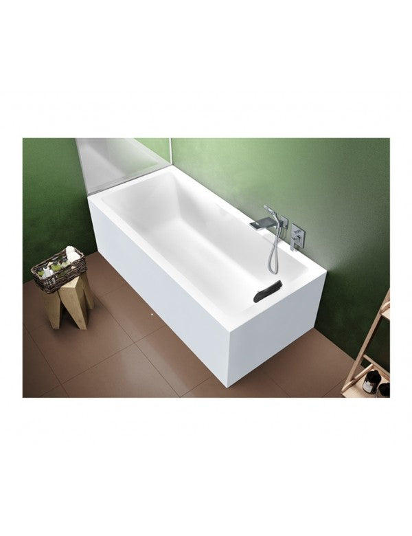 RIHO RETHINK CUBIC Vasca da bagno plug&play sinistra 190x80 cm