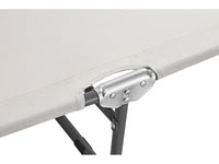 Set di 2 lettini prendisole pieghevoli "Lazy" - Con parasole - Beige