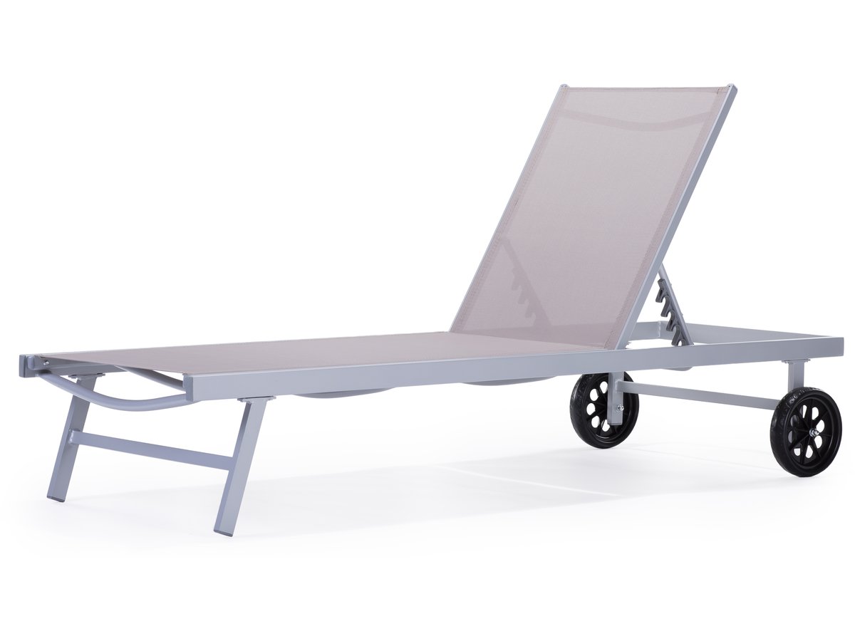 Lettino in alluminio e textilene BELLA - Phoenix - Talpa