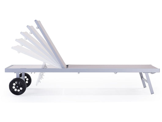 Lettino in alluminio e textilene BELLA - Phoenix - Talpa