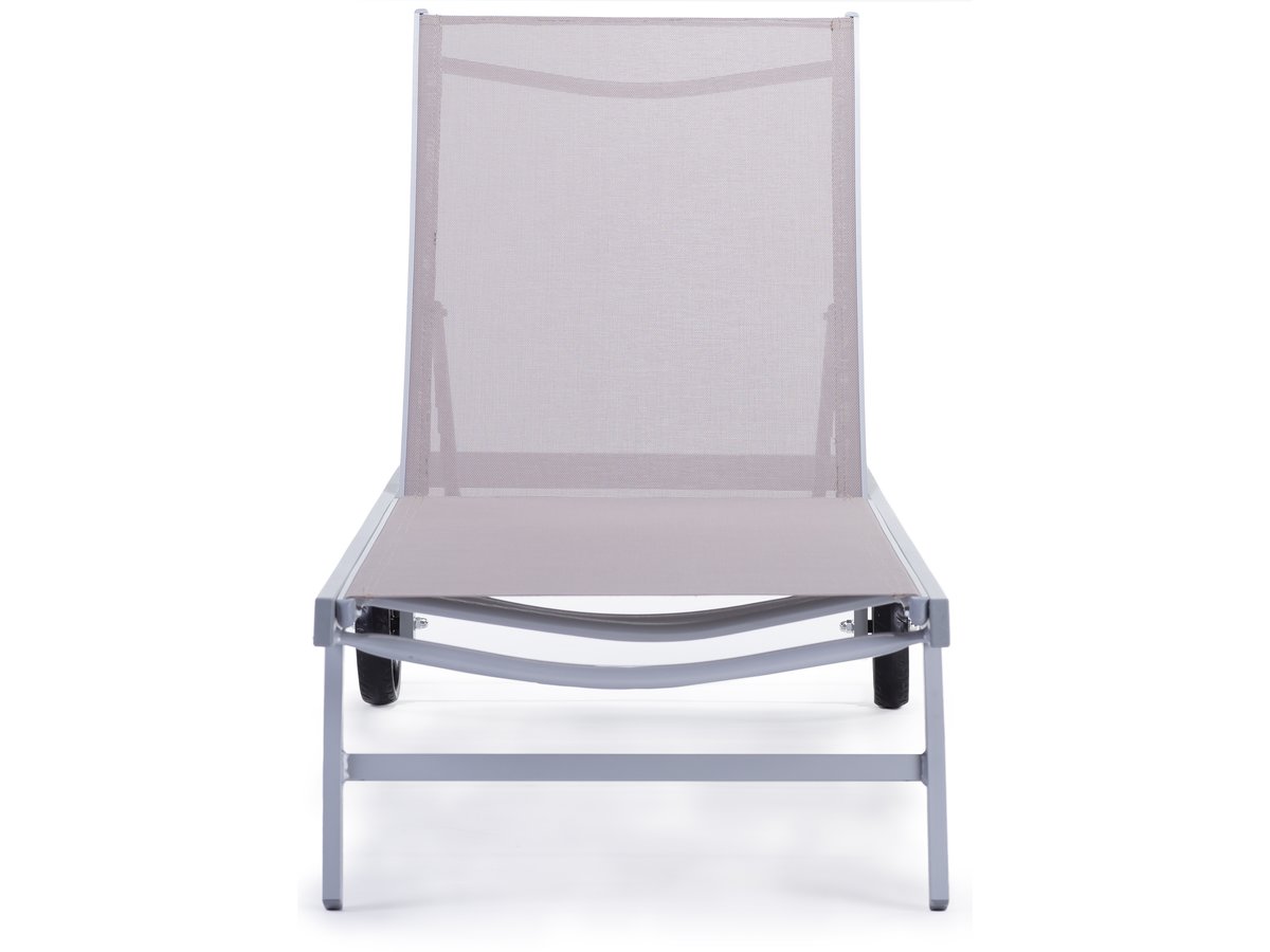 Lettino in alluminio e textilene BELLA - Phoenix - Talpa