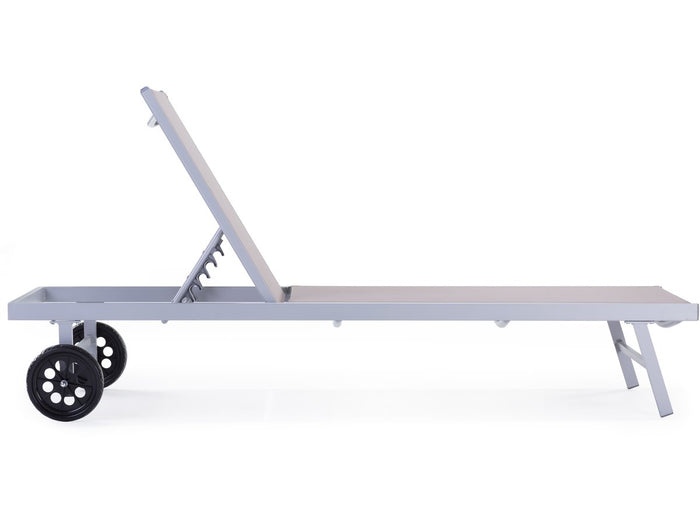 Lettino in alluminio e textilene BELLA - Phoenix - Talpa