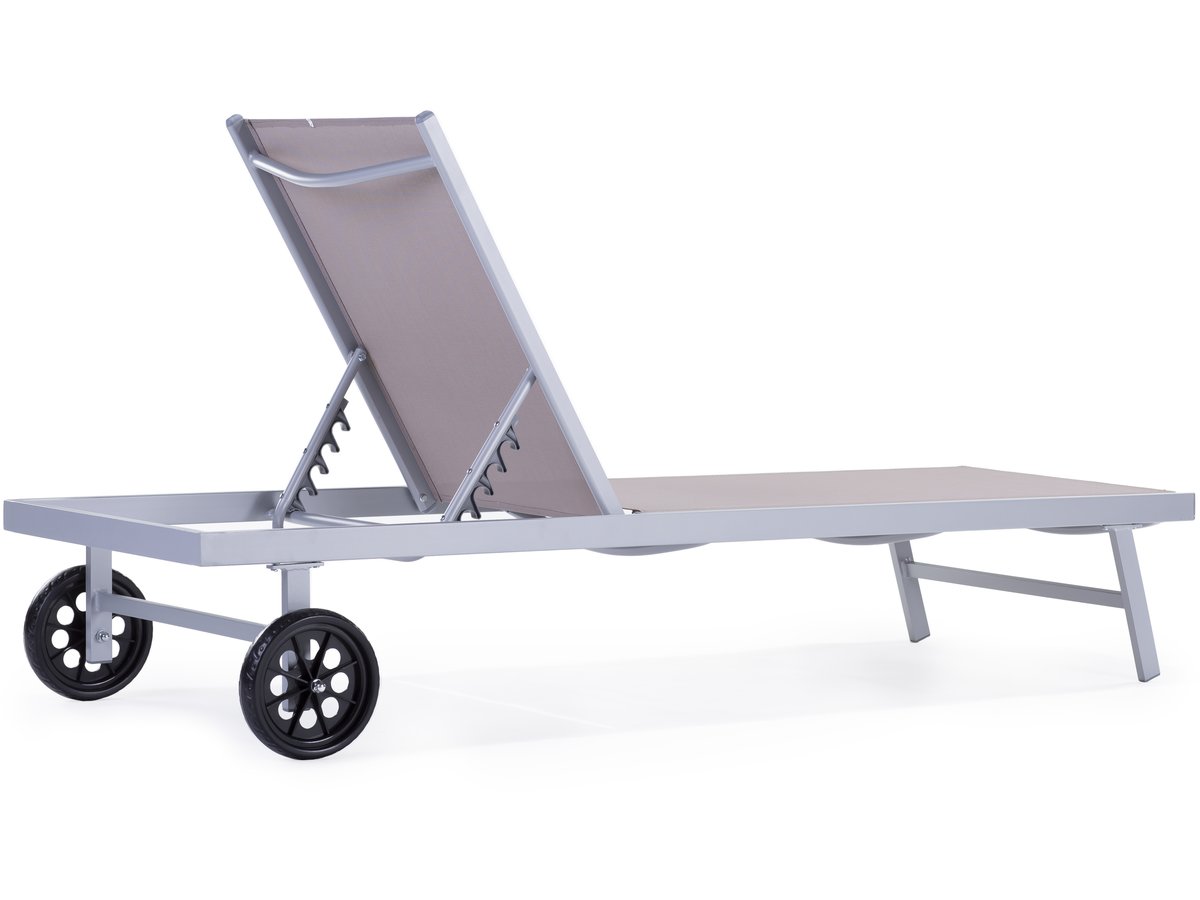 Lettino in alluminio e textilene BELLA - Phoenix - Talpa