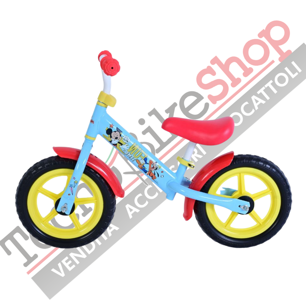 Bicicletta Bambino Balance Disney Mickey Mouse 10"