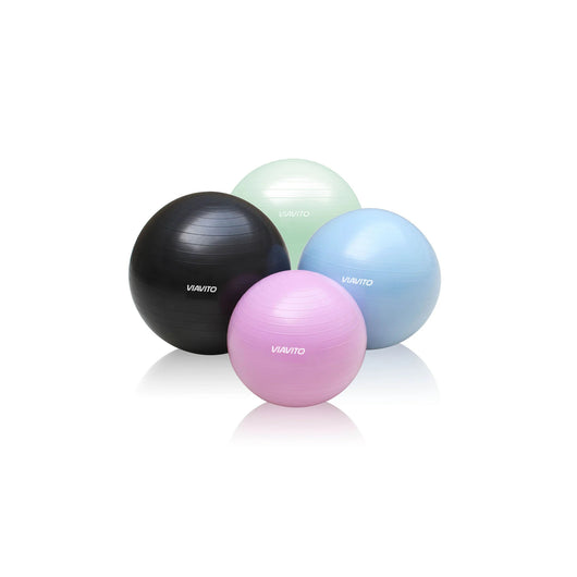 Palla da ginnastica - Viavito - 55 cm - Antiscoppio - Rosa