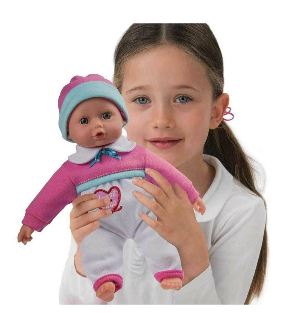 Bambola Amore Mio Seggiolone Bambolotto Giocattolo Bambini Con Accessori Gioco         
