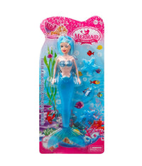 Bambola Sirena Glamour Girl Mondo Sottomarino Con Accessori Gioco Per Bimba 3+         
