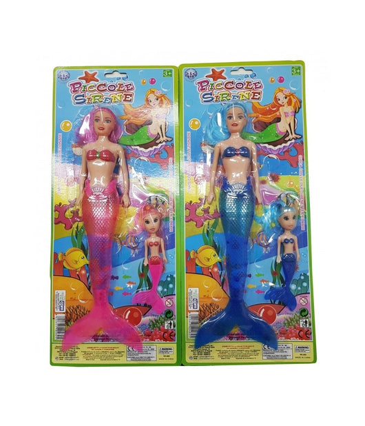 Bambola Sirena Sirenetta Pesciolino Principessa Mare Oceano Gioco Per Bambine         