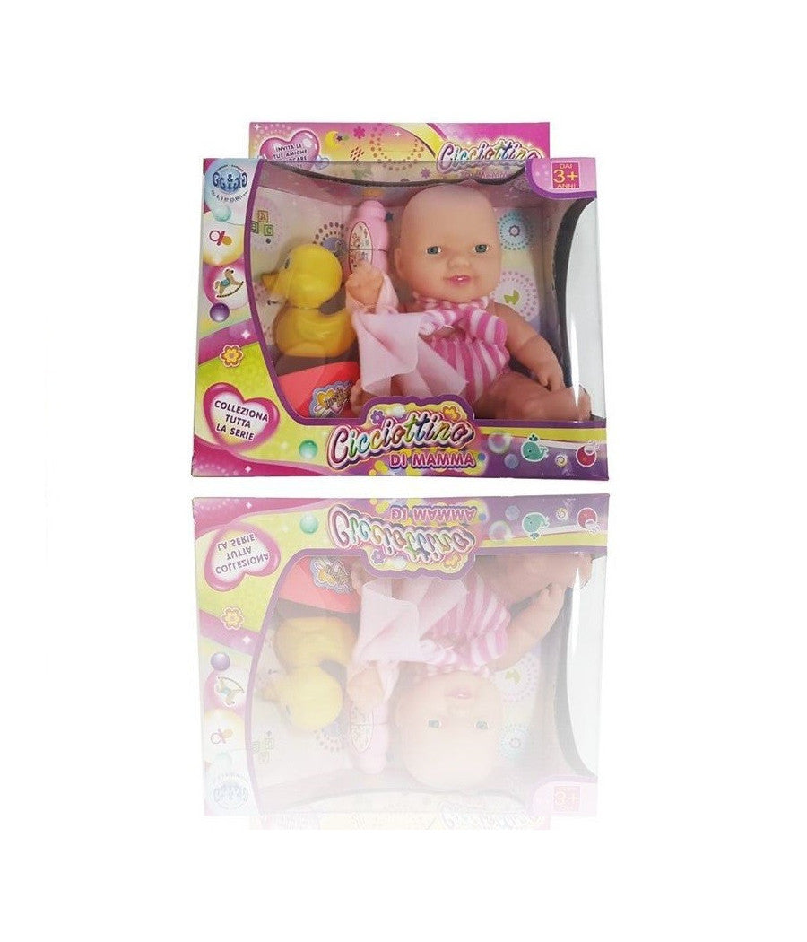 Bambolotto Bambola Cicciottino Di Mamma Bagnetto Con Paperella Bagnetto Bambine         