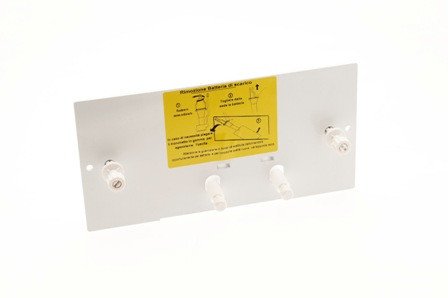 Bampi Controplacca Abs Bianco 2 Tasti 228X125