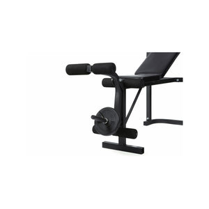 Banc de musculation avec barre + poids 20 Kg inclus - O'Fitness - Idéal pour une activité physique à la maison