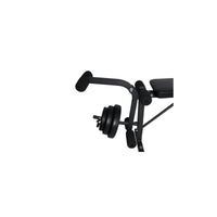 Banc de musculation avec barre + poids 20 Kg inclus - O'Fitness - Idéal pour une activité physique à la maison