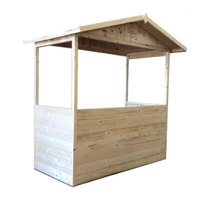 Bancarella in legno mis. 182 x 137 cm - Home Idea Italia