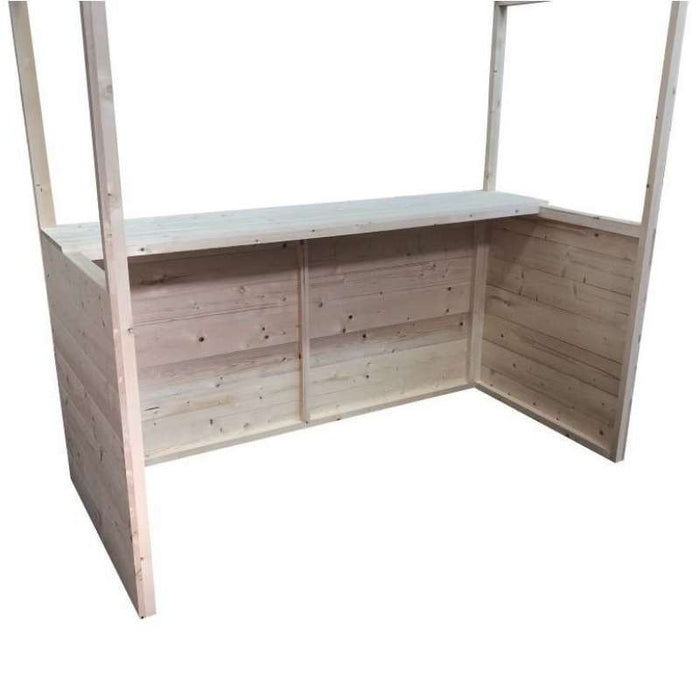 Bancarella in legno mis. 182 x 137 cm - Home Idea Italia