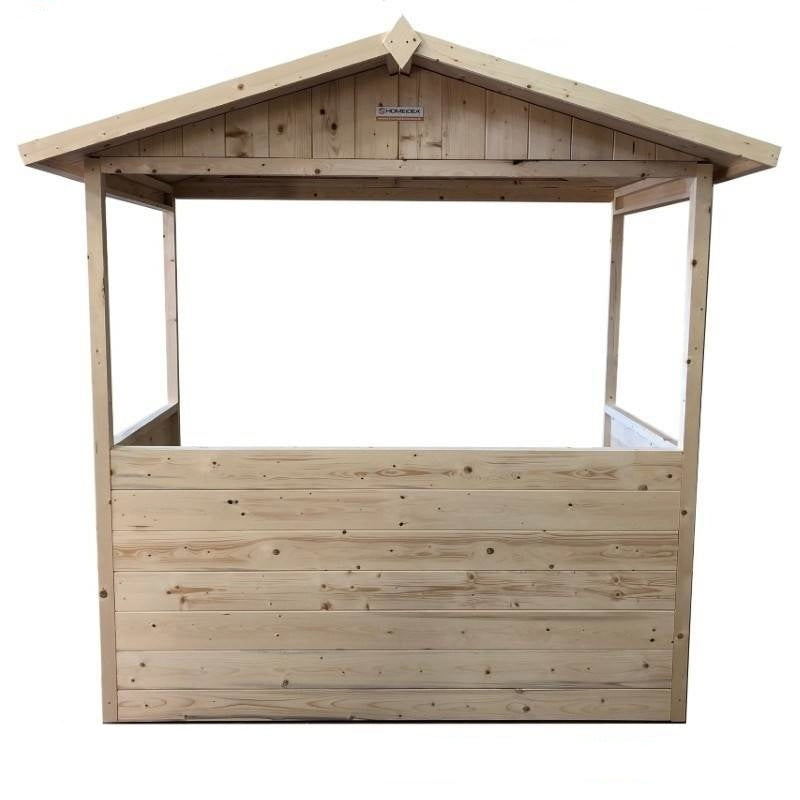 Bancarella in legno mis. 222 x 138 cm - Home Idea Italia