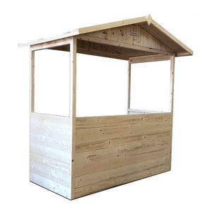 Bancarella in legno mis. 222 x 138 cm - Home Idea Italia