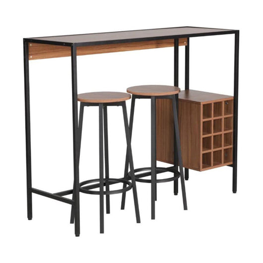 Banco Bar Con Cantinetta E 2 Sgabelli