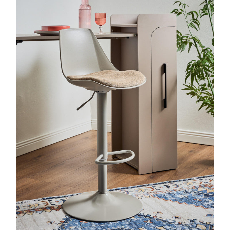 Banco Bar Con Porta Bottiglie A Scomparsa 122x44 5x108cm