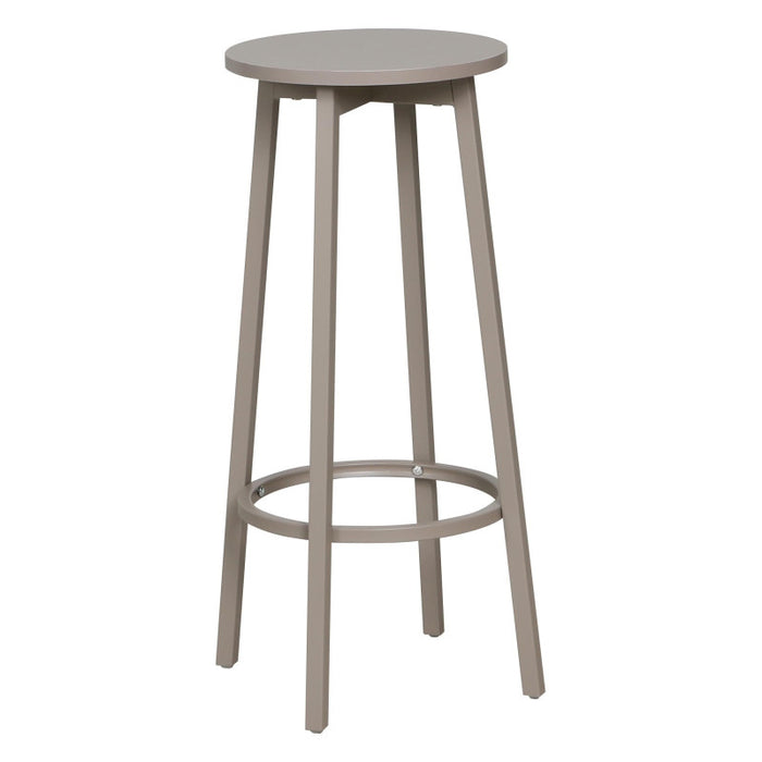 Banco Bar Grancru Con 2 Sgabelli E Cantinetta Tortora