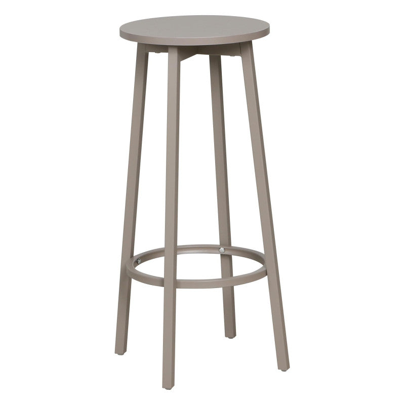 Banco Bar Grancru Con 2 Sgabelli E Cantinetta Tortora