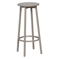 Banco Bar Grancru Con 2 Sgabelli E Cantinetta Tortora