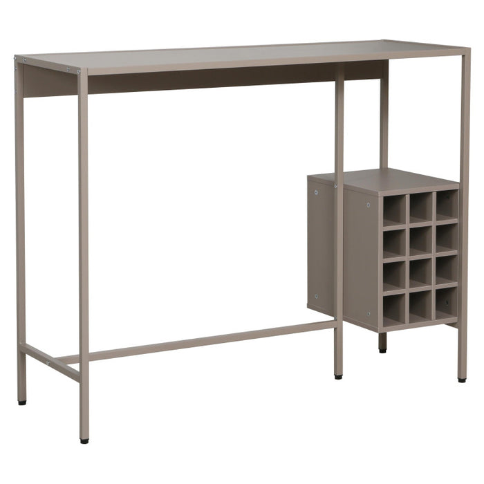 Banco Bar Grancru Con 2 Sgabelli E Cantinetta Tortora