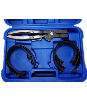 Banda Di Serraggio Anello Pistone Pinza Anelli Raschia Olio Kit 7 Pz 73-111mm         