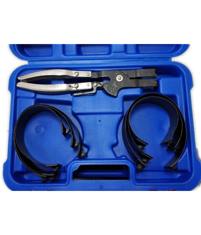 Banda Di Serraggio Anello Pistone Pinza Anelli Raschia Olio Kit 7 Pz 73-111mm         