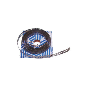 Banda Lamiera Forata in Acciaio Zincato H 25 mm L 10 mt Ø 0,7 mm