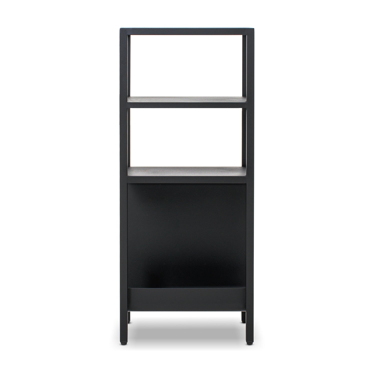 Bandha - Scaffale in metallo con 4 ripiani 85x35x20 cm