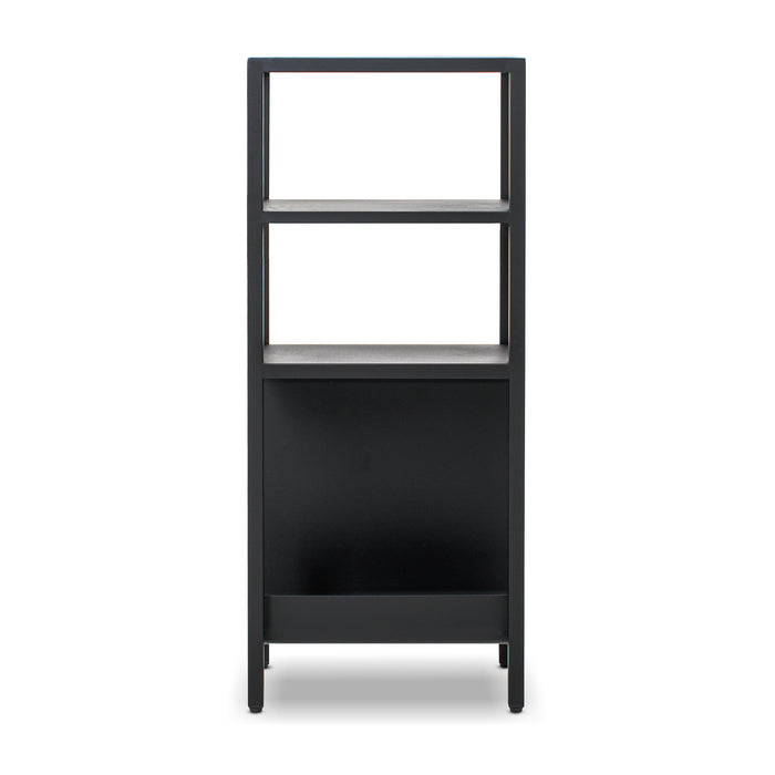 Bandha - Scaffale in metallo con 4 ripiani 85x35x20 cm