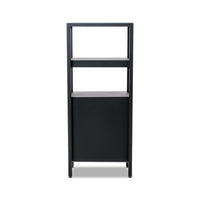 Bandha - Scaffale in metallo con 4 ripiani 85x35x20 cm