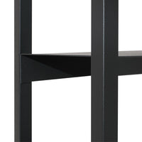 Bandha - Scaffale in metallo con 4 ripiani 85x35x20 cm