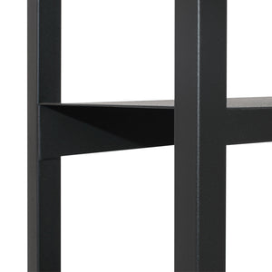 Bandha - Scaffale in metallo con 4 ripiani 85x35x20 cm