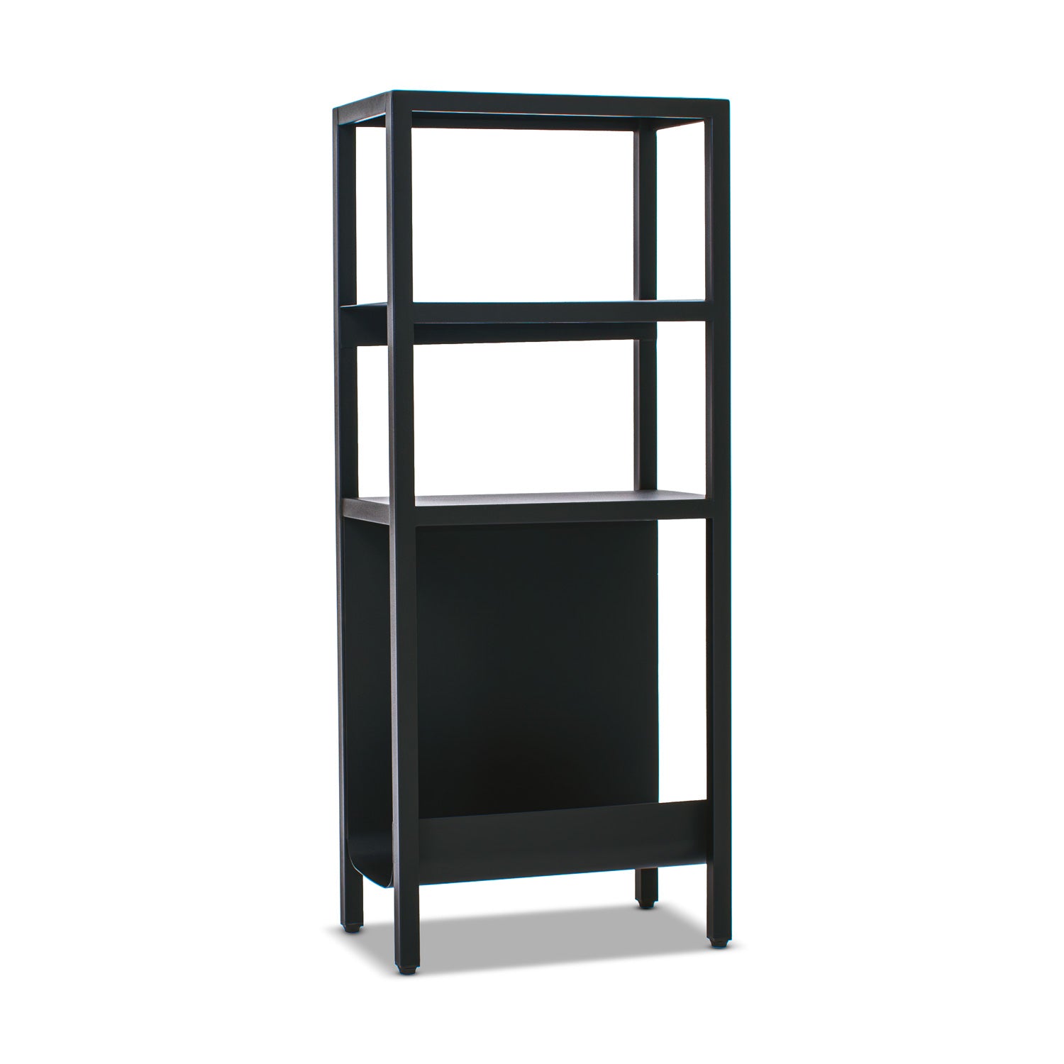 Bandha - Scaffale in metallo con 4 ripiani 85x35x20 cm