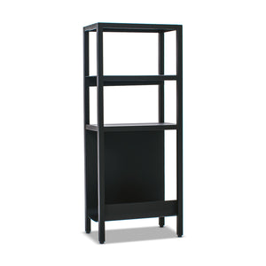 Bandha - Scaffale in metallo con 4 ripiani 85x35x20 cm