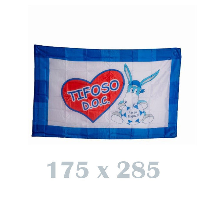 Trade Shop - Bandiera Napoli 175x285 Tifoso Doc Napoletano Italia Scudetto Calcio Squadra -