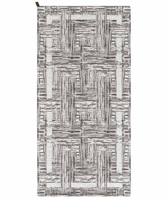 Tappeto moderno BANGKOK GRIGIO contemporaneo geometrico astratto, passatoia arredo multiuso lavabile antiscivolo cm.55x190
