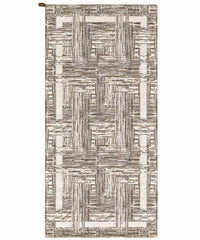 Tappeto moderno BANGKOK TORTORA geometrico astratto, Tappeto arredo soggiorno salotto camera lavabile antiscivolo cm.175x240