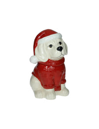 BARATTOLO CANE C/CAPPELLO NATALE   DOLOMITE