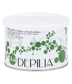Barattolo Cera Depilatoria Liposolubile Aloe Vera 1.4 400 Ml Fornello Ceretta         