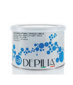 Barattolo Cera Depilatoria Liposolubile Azulene 1.3 400 Ml Depilazione Ceretta         