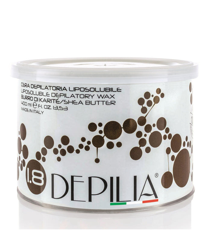 Barattolo Cera Depilatoria Liposolubile Burro Karitè 1.8 400ml Depilazione         