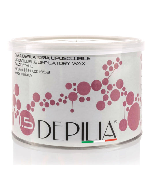 Barattolo Cera Depilatoria Liposolubile Talco 1.5 400ml Ceretta Depilazione         