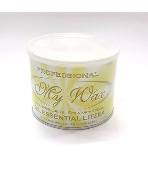 Barattolo Cera Depilatoria Oil Essential Litzea 400 Ml Depilazione Ceretta         