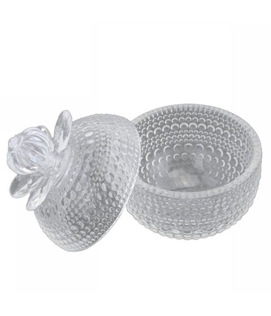 Barattolo Contenitore Zuccheriera Porta Caramelle Dolci Confetti Vetro 8x9 72283         