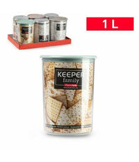 Barattolo Milleusi Con Coperchio 1 Litro Per Biscotti Legumi Pasta 118901a         